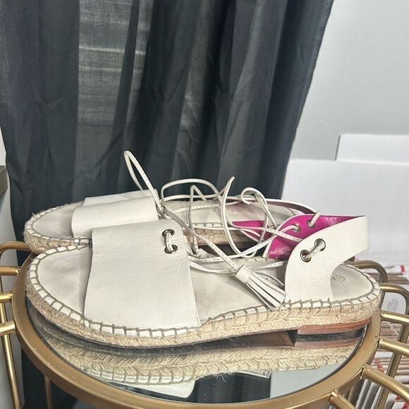 Trina Turk Wrap around Espadrille Sandals - Picture 1 of 7